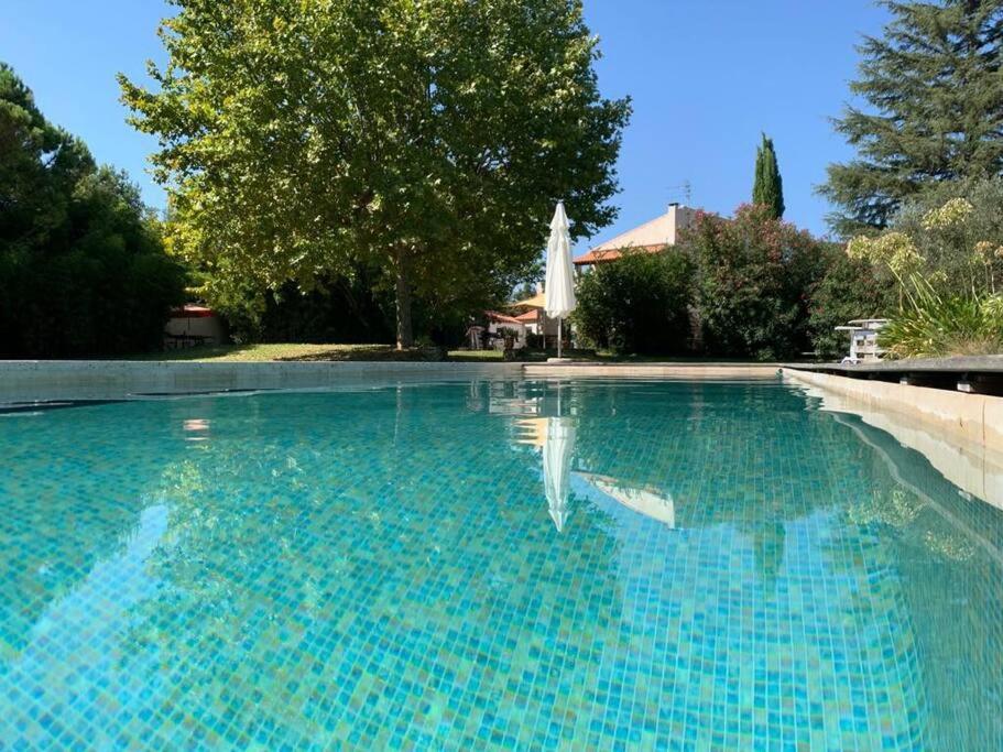 Petit Mas Calme Typique Du Sud ! Villa Valergues Exteriör bild